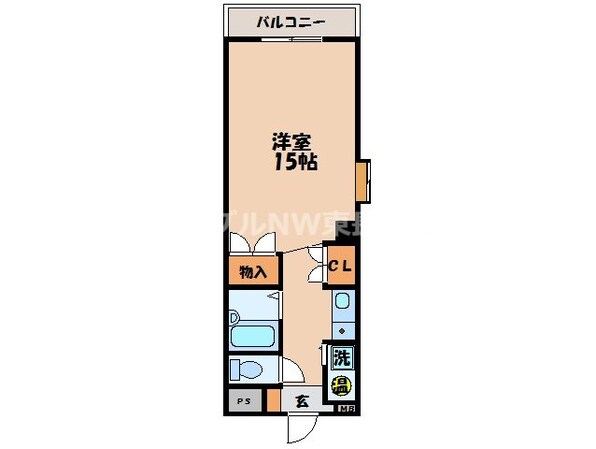 赤迫駅 徒歩3分 5階の物件間取画像